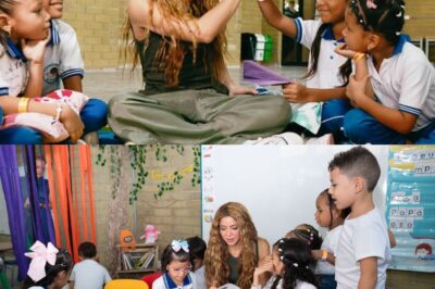 CÁLIDO GESTO: Shakira y la escuela que nunca olvidó 