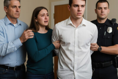 Mi hija de 22 años trajo a su novio a cenar a casa. Lo recibí cordialmente… hasta que empezó a dejar caer su tenedor una y otra vez, noté algo bajo la mesa y marqué en secreto al 911 desde la cocina.