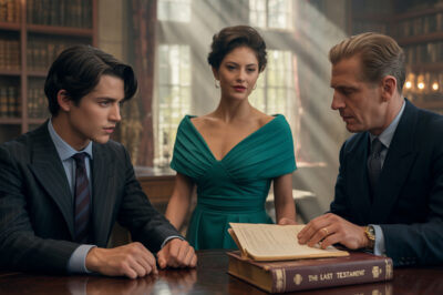  Mi madrastra me dijo que no recibiría nada del testamento de mi padre de 154 millones. Se sentó allí, feliz durante la lectura. Pero entonces el abogado leyó una frase y sonrió…