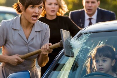 La nueva esposa de un millonario “olvida” a su hija encerrada en el coche, hasta que la criada hizo lo increíble…