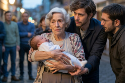 “Eso… eso es imposible.” Una mujer de 85 años tuvo un hijo con su pareja de 25 — lo que sucedió después llenó de dudas y asombro a toda una ciudad…