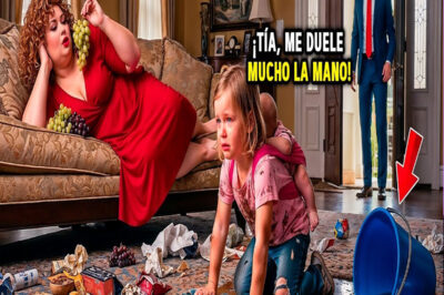 Niña Lloró y Suplicó: Su Tía la Hacía Trabajar Sin Parar… Hasta que Volvió el Millonario y…