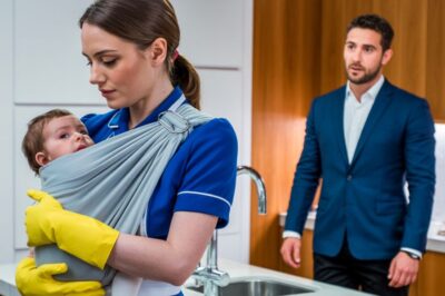 ¡MILLONARIO DESCUBRE A SU EMPLEADA CARGANDO A SU BEBÉ Y SE QUEDA EN SHOCK!