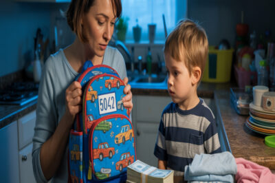 Una madre encontró una mochila en el vertedero para su hijo — Lo que descubrió dentro la dejó sin palabras…