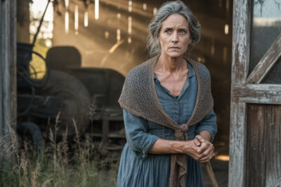 Después de enterrar a su esposo, Anna decidió limpiar el granero al que su marido nunca le había permitido entrar…