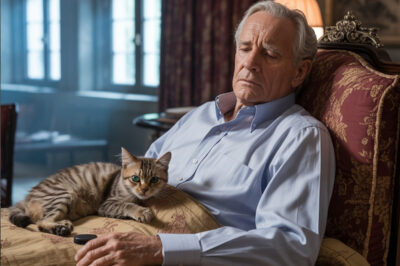 Un gato callejero invade la habitación del billonario en coma… y ocurre un milagro.