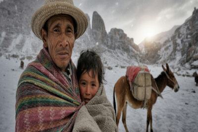 Anciano arriero rescató a niño en la nieve… 15 años después recibió una fortuna inesperada