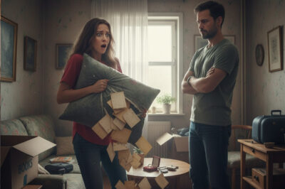 Divorciada, mi esposo me lanzó una almohada vieja con una mirada de desprecio — pero cuando la abrí para lavarla, me quedé helada al ver lo que encontré dentro…