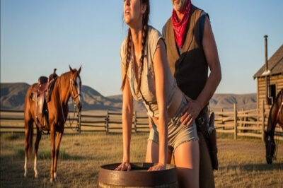 “Fácil Duele… La Chica Apache Gritó — El Ranchero Se Congeló, Luego Dijo Suavemente, ‘Será Rápido’