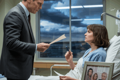 “El Divorcio en la Cama del Hospital: ¿Quién es el Verdadero Abandonado?”