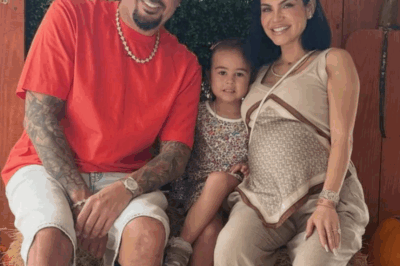 “Natti y Raphy: Momentos Mágicos en las Calabazas Antes de la Llegada de su Bebé”