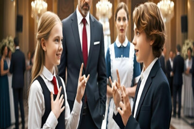 La hija de la criada vio cómo ignoraban al hijo sordo del CEO — hasta que le habló en señas