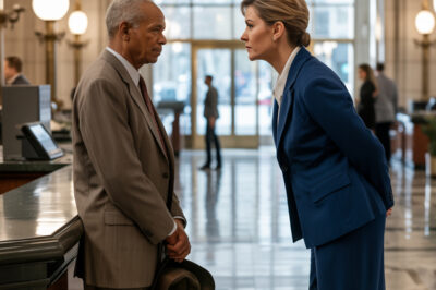 La PDG d’une banque humilie un vieil homme noir venu retirer de l’argent — quelques heures plus tard, elle perd un contrat de 3 milliards de dollars.