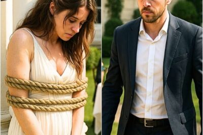 SU FAMILIA ADOPTIVA LA AMARRÓ A UN POSTE Y LA LLAMÓ FRACASADA, HASTA QUE SU ESPOSO BILLONARIO…