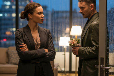 ¿Pensaste que la joven sería mejor? ¿Y ahora quieres volver? —dijo su esposa con sorna.