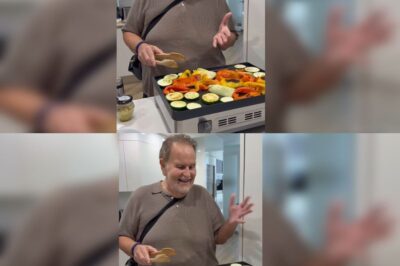 Raúl de Molina haciendo vegetales al grill y los fans notaron un detalles muy importante