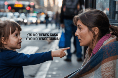 “La Inocencia de una Niña: Un Encuentro que Cambió Vidas en la Parada”