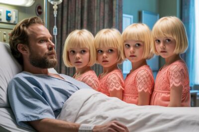 “Millonario adoptó a 4 gemelas mendigas en sus últimos días de vida, y lo que ellas hicieron…”