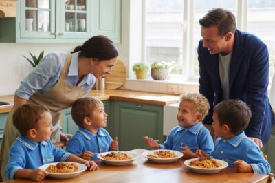 Los Cuatrillizos Del Millonario Ahuyentaban A Las Niñeras — Hasta Que Ella Llegó E Hizo Lo Imposible