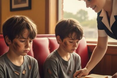 Camarera Ofreció Comida a Dos Huérfanos, 17 Años Más Tarde un Coche de Lujo Aparece en su Casa