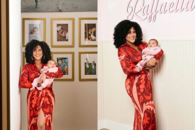 Francisca presento a su princesa Raffaella y el público se divide en decir a quien se parece mas