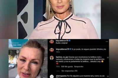 Leticia Calderón enfrenta las críticas más duras: “La vejez ya le pasó factura