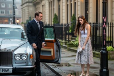 Después del funeral de su padre, una niña fue echada por su madrastra, pero el millonario llegó.