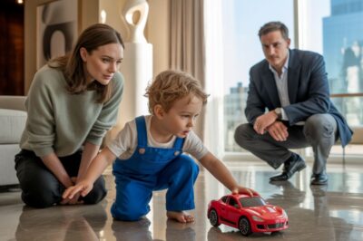 El hijo del millonario solo gatea, hasta que la pobre limpiadora hizo algo increíble…..