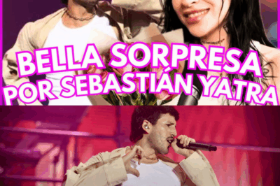 Sebastián Yatra paraliza escenario en Guadalajara con romántica sorpresa para Cazzu