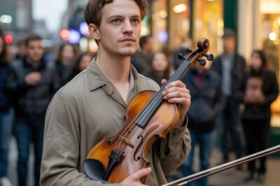 ¿Puedo tocar por comida? Se rieron de lo niño sin hogar, sin saber que era uno prodigio del violín