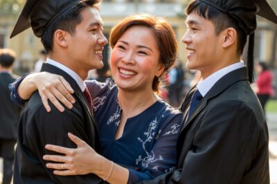 Una maestra soltera adoptó a dos alumnos huérfanos que perdieron a sus padres a los 7 años… 22 años después, el final derritió todos los corazones.