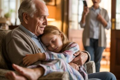 El abuelo cuida todos los días de su nieta de 10 años; un día, cuando ella fue a visitarlo, una vecina vio algo extraño, se asustó y llamó a la policía.