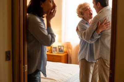 Llevaba tres años casada y mi esposo dormía todas las noches en el cuarto de mi suegra. Una noche lo seguí a escondidas, y me enteré de una verdad que lamenté profundamente…