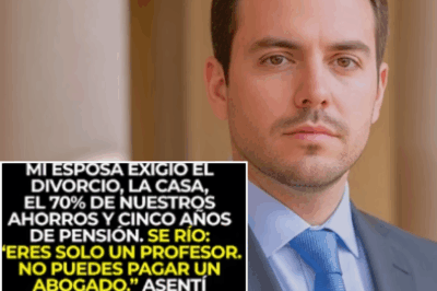 “Mi Esposa Pidió Divorcio y Se BURLÓ de Mi Pobreza; Su Reacción en el Juzgado Fue Impactante”