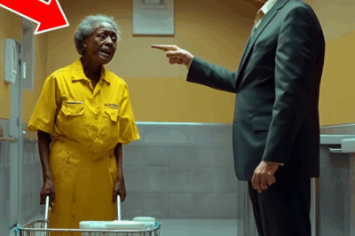 Gerente racista se burla de conserje negro anciano en el baño, sin saber quién escucha desde la cabina