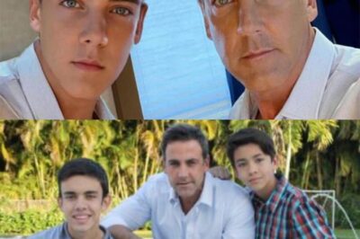 Carlos Ponce y su hijo parecen gemelos!