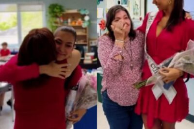 Lina Luaces se reencontró con sus maestras de la infancia