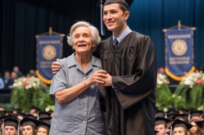 “Se burlaron de mí porque soy hijo de una basurera — pero en la graduación, solo dije una frase… y todos guardaron silencio y lloraron.”