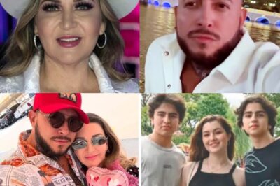 Hijos de Alicia Villarreal estarían “muertos de la vergüenza” por imágenes de su madre y su nov