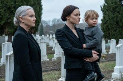 Una Billonaria Visita la Tumba de su Hijo y Encuentra a una Mujer Mexicana Llorando con un Niño…