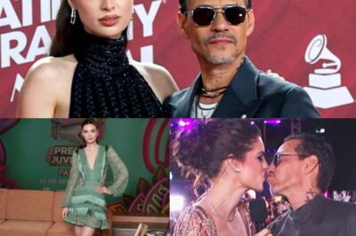 Nadia Ferreira se escapó a besar a Marc Anthony tras su presentación en los Premios Juventud