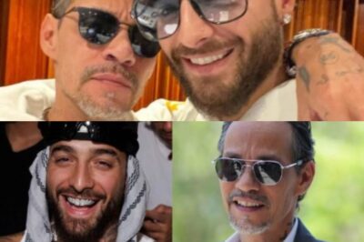  El saludito de Marc Anthony y Maluma que dejó a todos con la boca abierta