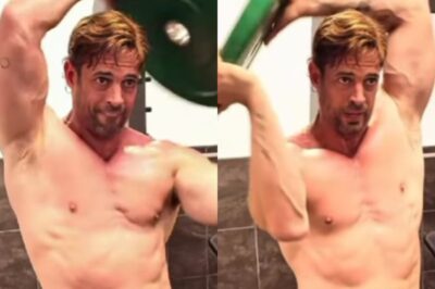 William Levy desde el gym demuestra que es un verdadero hombre de acero