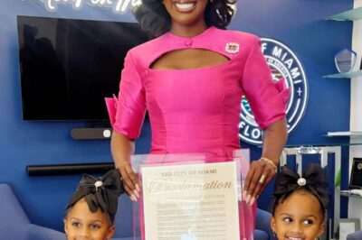 Amara y sus gemelas reciben un importante reconocimiento de la ciudad de Miami