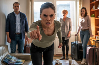 “¿Cuánto tiempo más vamos a vivir de a tres en mi apartamento? ¡Llévate a tu mamá y a tu hermana y vete con ellas!” rugió Galya.