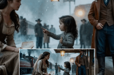 Ella intentó marcharse en silencio… hasta que la niña le rogó: No nos dejes solos otra vez