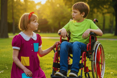 La chica de la calle reveló la impactante verdad sobre el hijo paralítico del millonario…