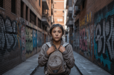 “Caminos de Desesperación: La Historia de una Adolescente Forzada a Sobrevivir en la Calle”