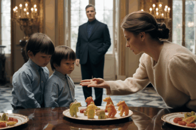 “Los gemelos millonarios y la niñera: El secreto que cambió sus vidas”