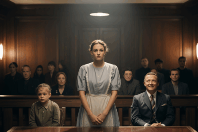 La sirvienta acusada por un millonario fue a juicio sin abogado, ¡la verdad revelada por su hijo!